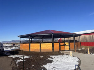 Completed new Round Pen.