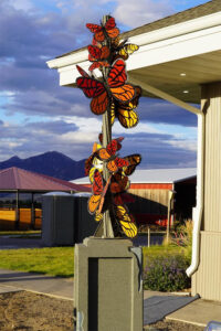 Donor appreciation sculpture.